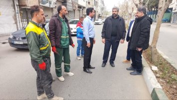 بازدید میدانی فرماندار و شهردار قدس از پروژه‌های عمرانی شهرداری