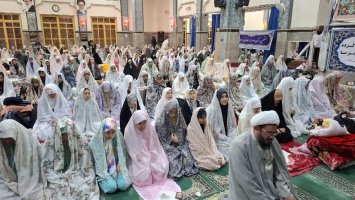 بازدید فرماندار شهرستان شهریار، شهردار و امام جمعه شهر اندیشه از مساجد محل برگزاری آیین اعتكاف