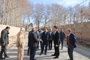 بازدید میدانی فرماندار شهرستان شهریار از شهرک والفجر امیریه